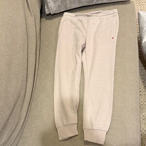 Cozy Kids' Jogger Pants in Cream